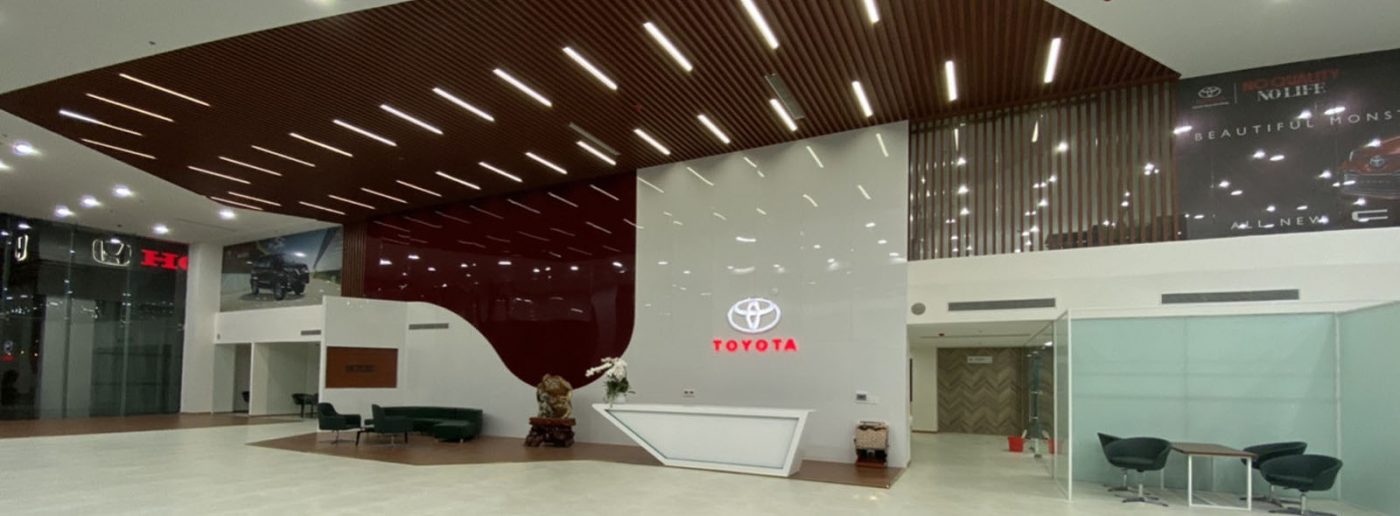 Showroom TOYOTA – TP Huế – Tháng 6/2019