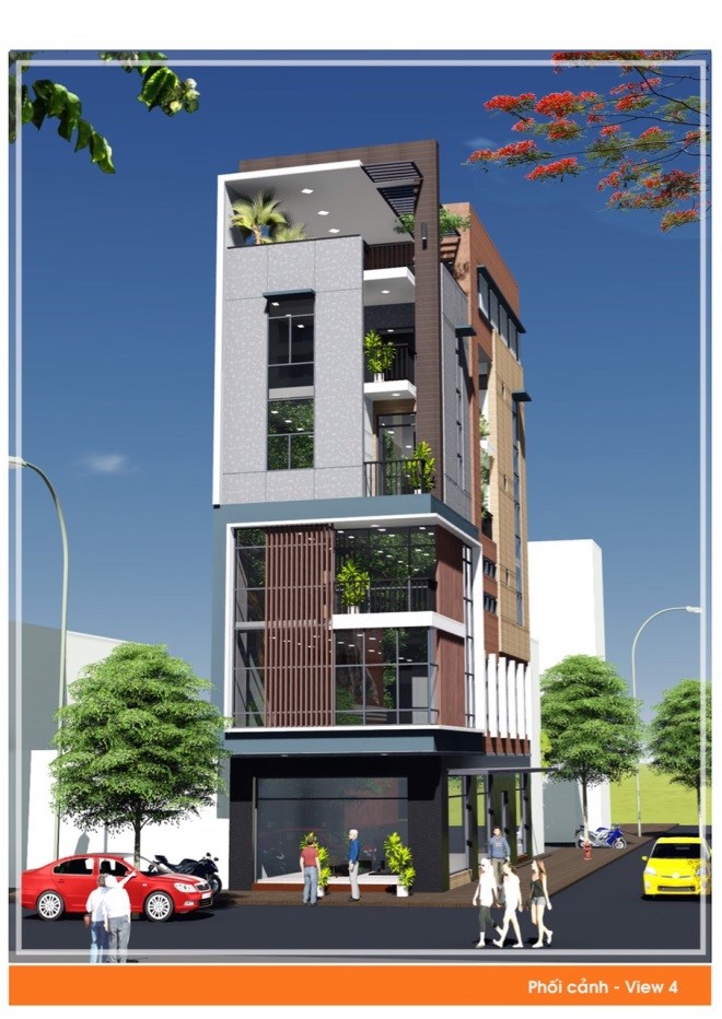 Tòa nhà 6 tầng tại 124 Trưng Nữ Vương, TP Đà Nẵng.
tháng 6 năm 2019