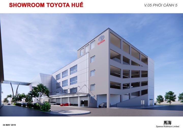 Showroom TOYOTA – TP Huế – Tháng 6/2019